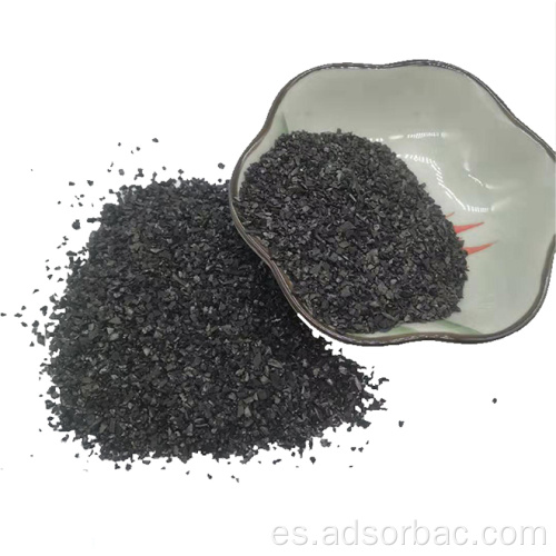 Cáscara de coco de carbono activado granular para extracción de oro.